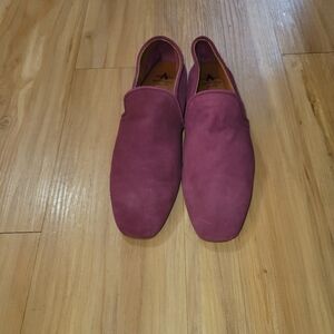 New without box AQUATALIA genuine suede Revy loafers